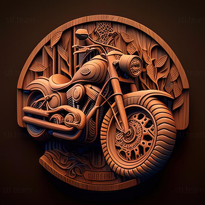 3D модель Harley Davidson Freewheeler (STL)